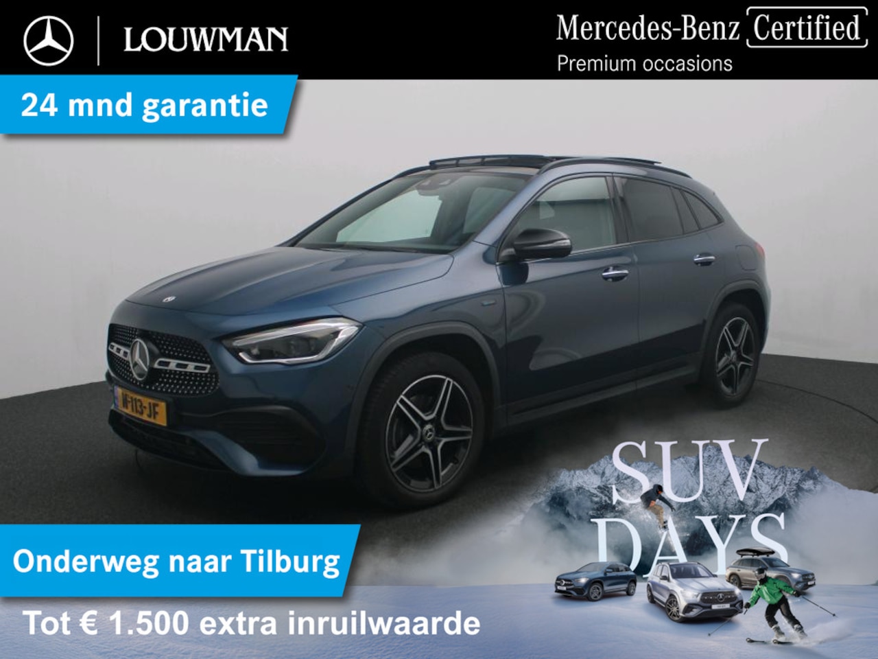 Mercedes-Benz GLA-Klasse - 250 e Business Solution AMG Limited AMG Line | Night Pakket | Panorama Schuif-Kanteldak | - AutoWereld.nl