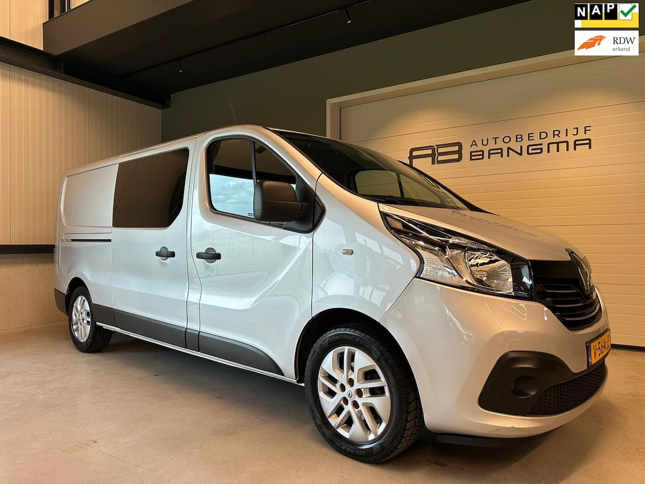 Renault Trafic - 1.6 dCi T29 L2H1 DUBBEL CABINE LUXE ENERGY/AIRCO/NAVIGATIE/CRUISECONTROL/ISOFIX/LM-VELG/AP - AutoWereld.nl