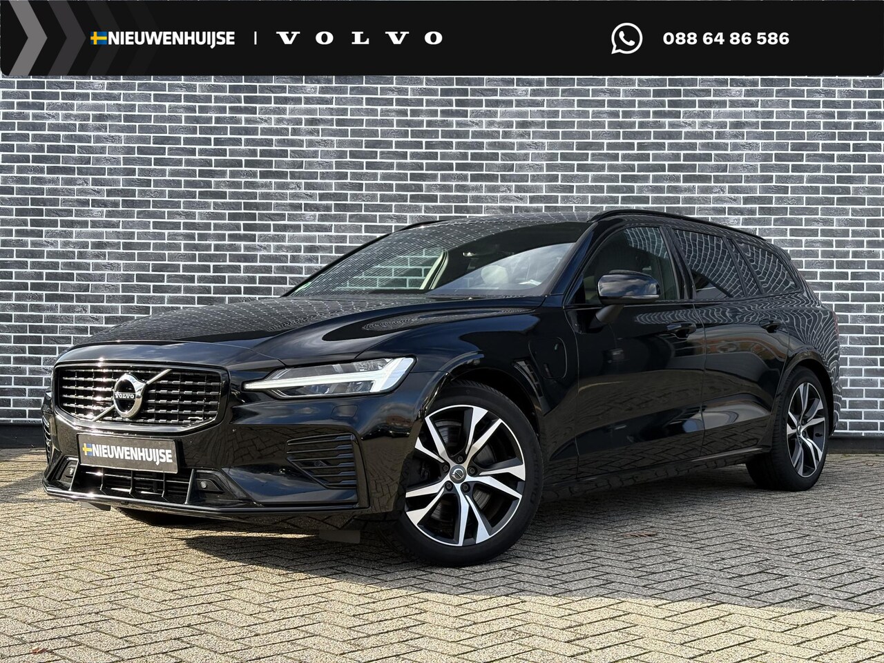 Volvo V60 - 2.0 T6 Recharge AWD R-Design | Long range | Massagestoelen met ventilatie | Adaptive cruis - AutoWereld.nl