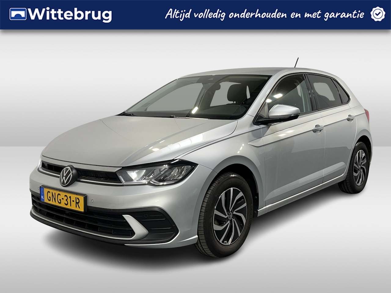 Volkswagen Polo - 1.0 TSI Life Edition / GARANTIE TM 8-2028/ CAMERA/ PARK. SENSOREN/ LED/ APP CONNECT/ ADAPT - AutoWereld.nl