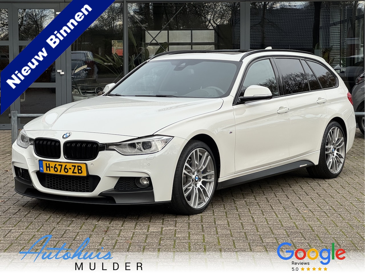BMW 3-serie Touring - 335i xDrive High Executive Pano/Trekhaak/HUD/Clima/Navi/Cruise - AutoWereld.nl