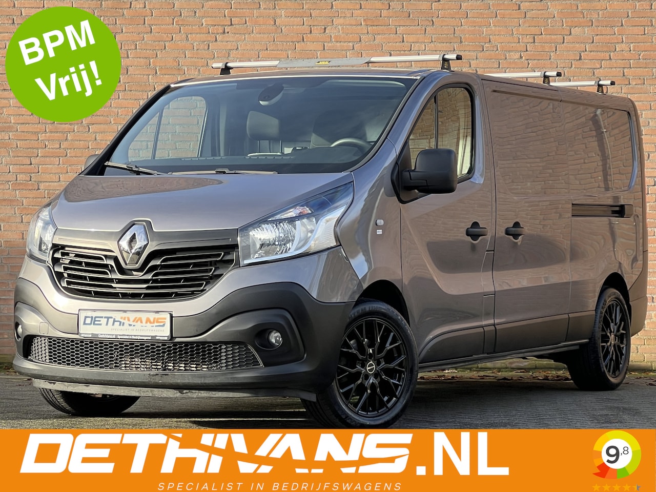 Renault Trafic - 1.6dCi 125PK Lang / Black Edition / 2x Schuifdeur / Camera / Navigatie - AutoWereld.nl
