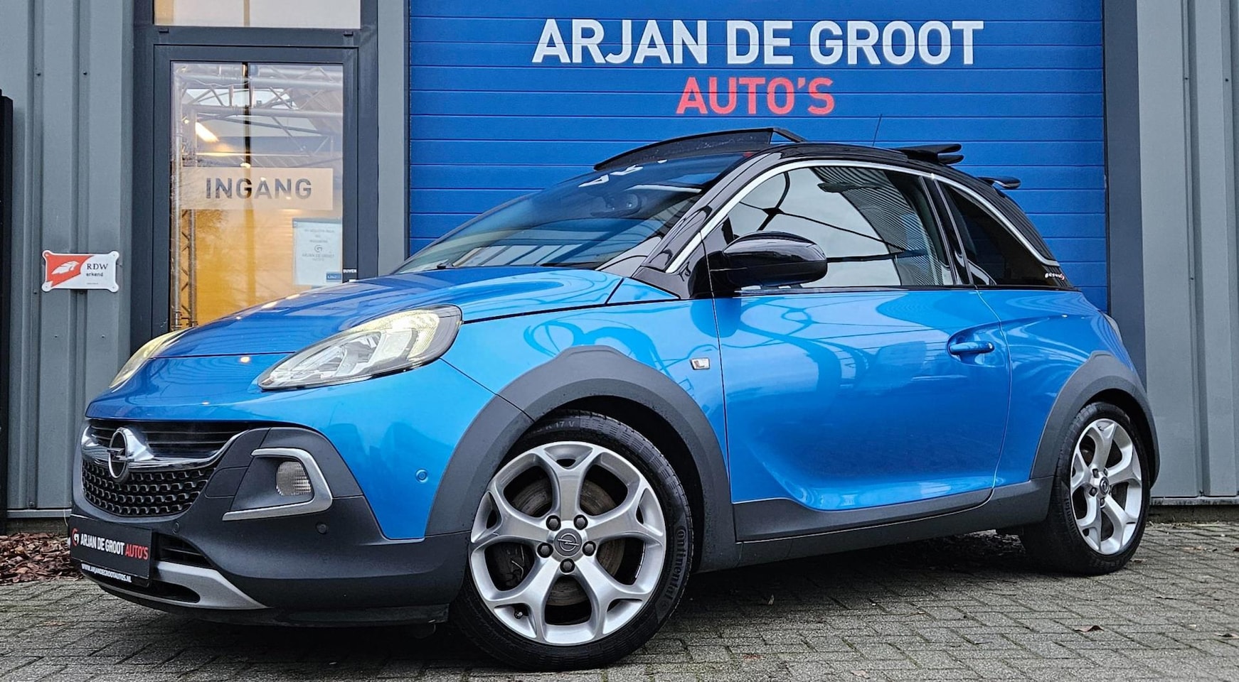 Opel ADAM - 1.4 Turbo Rocks S 150PK Clima Cruise Schuifdak OPC spoiler - AutoWereld.nl
