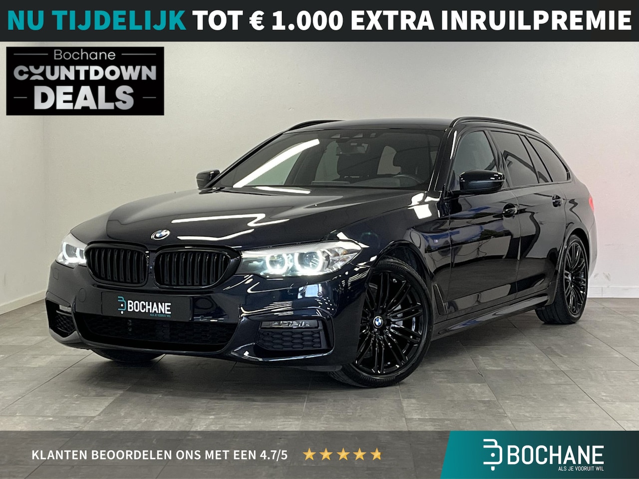 BMW 5-serie Touring - 520i High Executive M-sport | TREKHAAK | DEALERONDERHOUDEN | - AutoWereld.nl