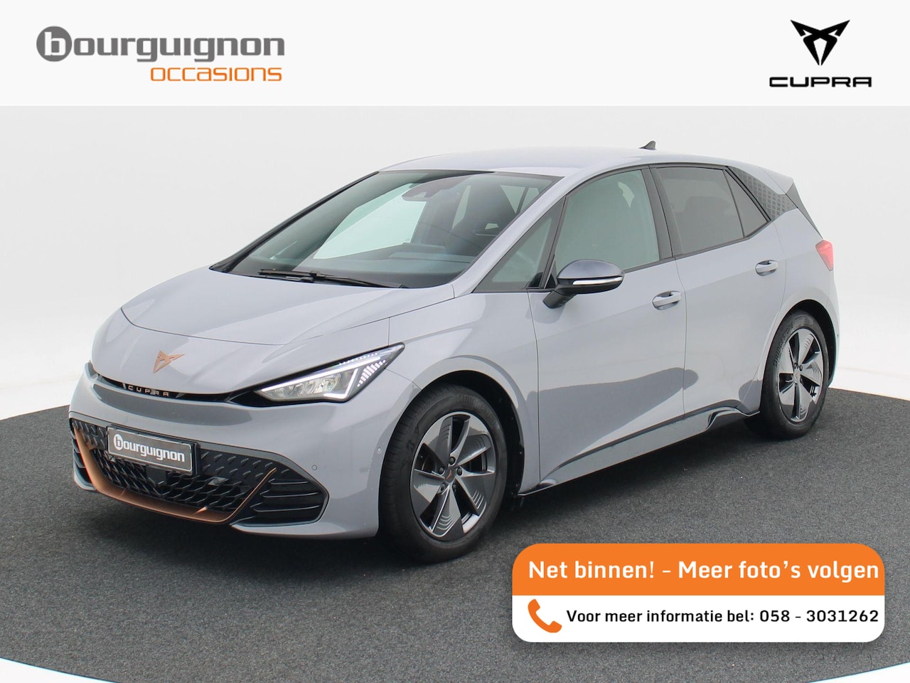 CUPRA Born - Business Plus 62 kWh | Adaptive Cruise | Stoelverwarming | CarPlay | Bluetooth | Achteruit - AutoWereld.nl