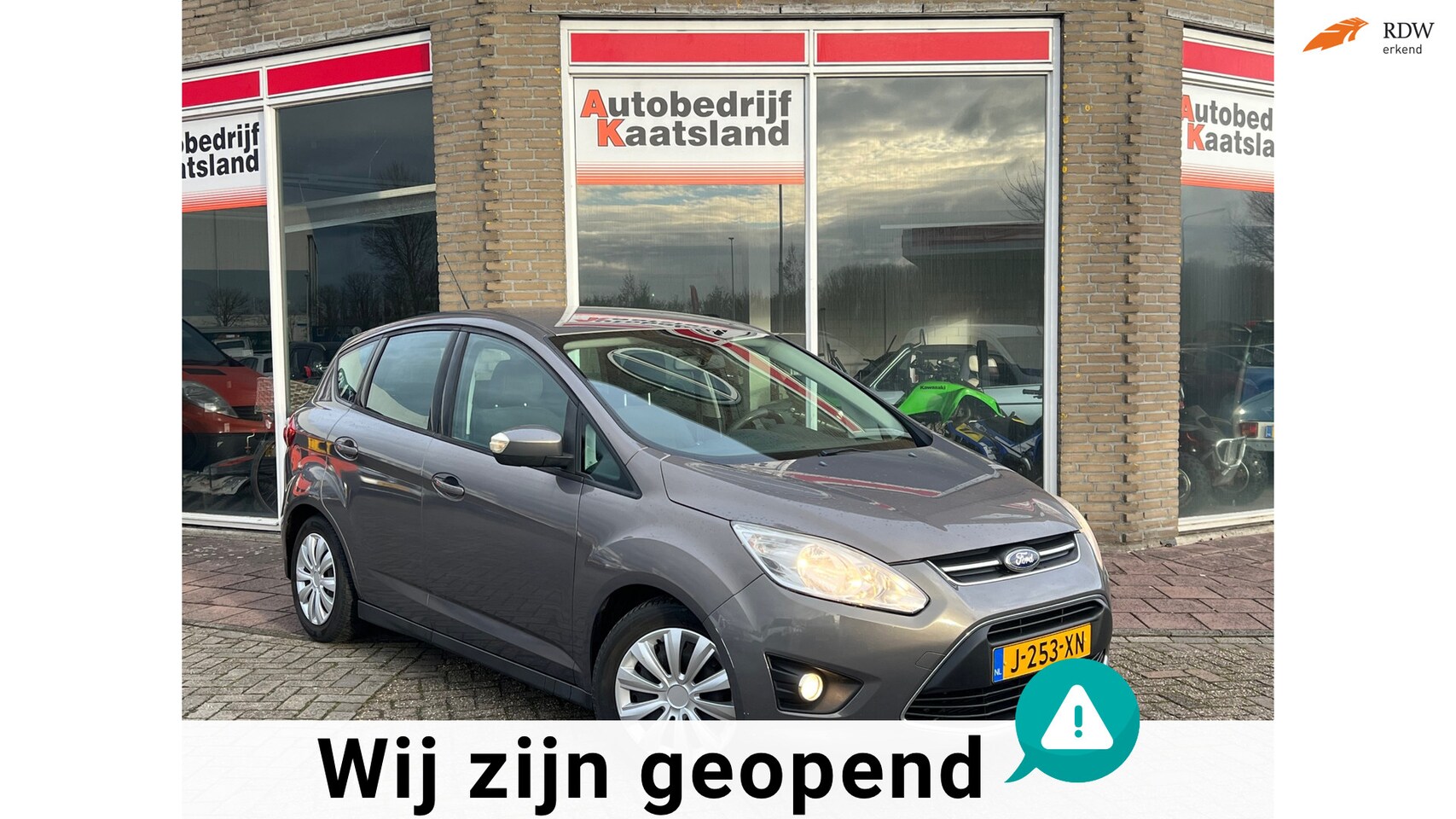 Ford C-Max - 1.0 Lease Titanium - Clima - Cruise - APK: 11-2026! - 2013 - AutoWereld.nl