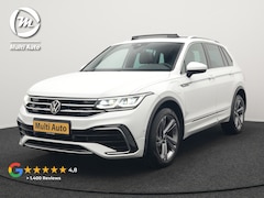 Volkswagen Tiguan - 1.4 TSI eHybrid R-Line Business+ Plug In Hybrid 245pk Dealer O.H. PHEV | Panodak | Adaptiv