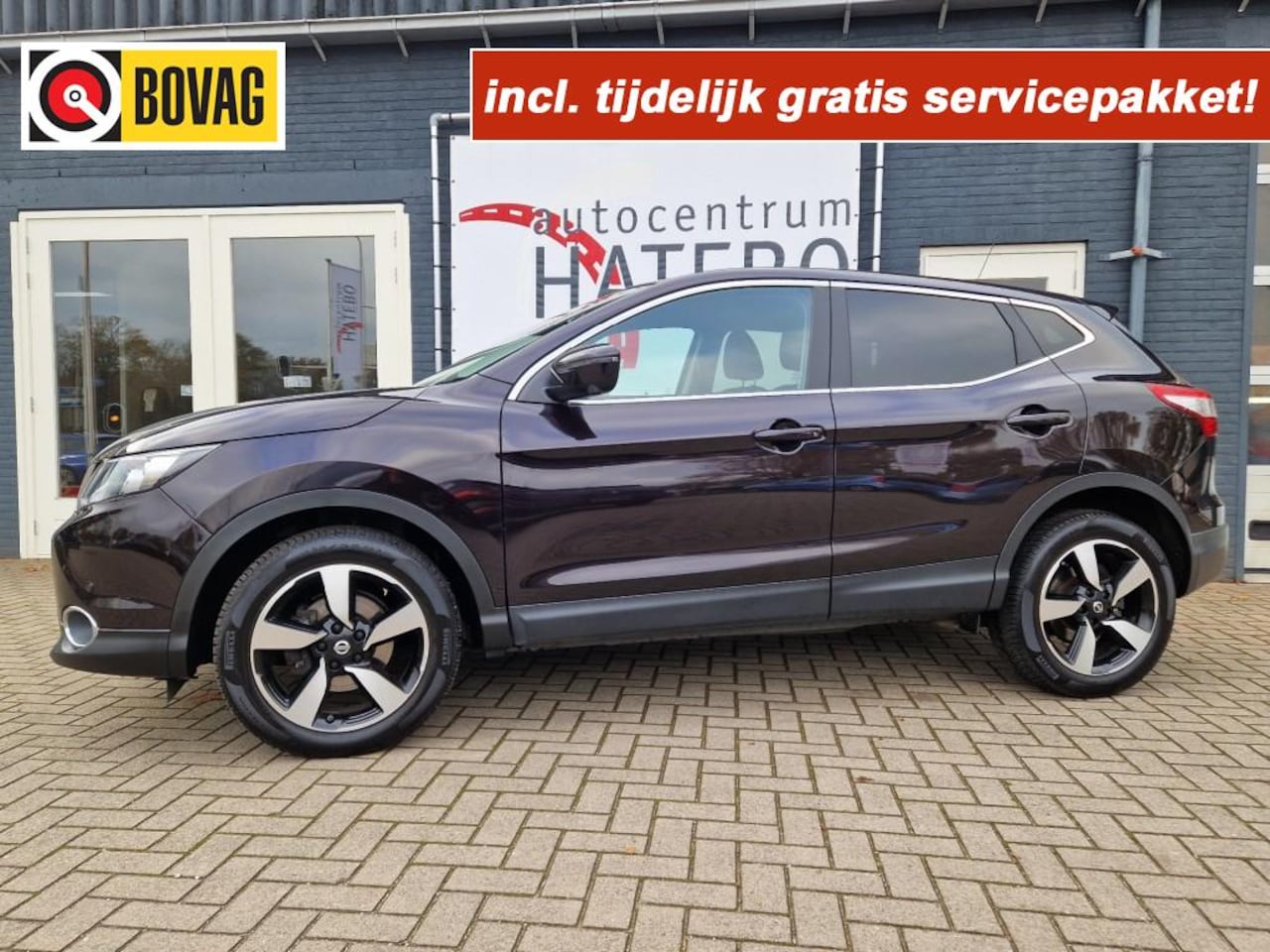 Nissan Qashqai - 1.6 N-CONNECTA Climate Cruise Camera Navi trekhaak Erg mooi! 18LM - AutoWereld.nl