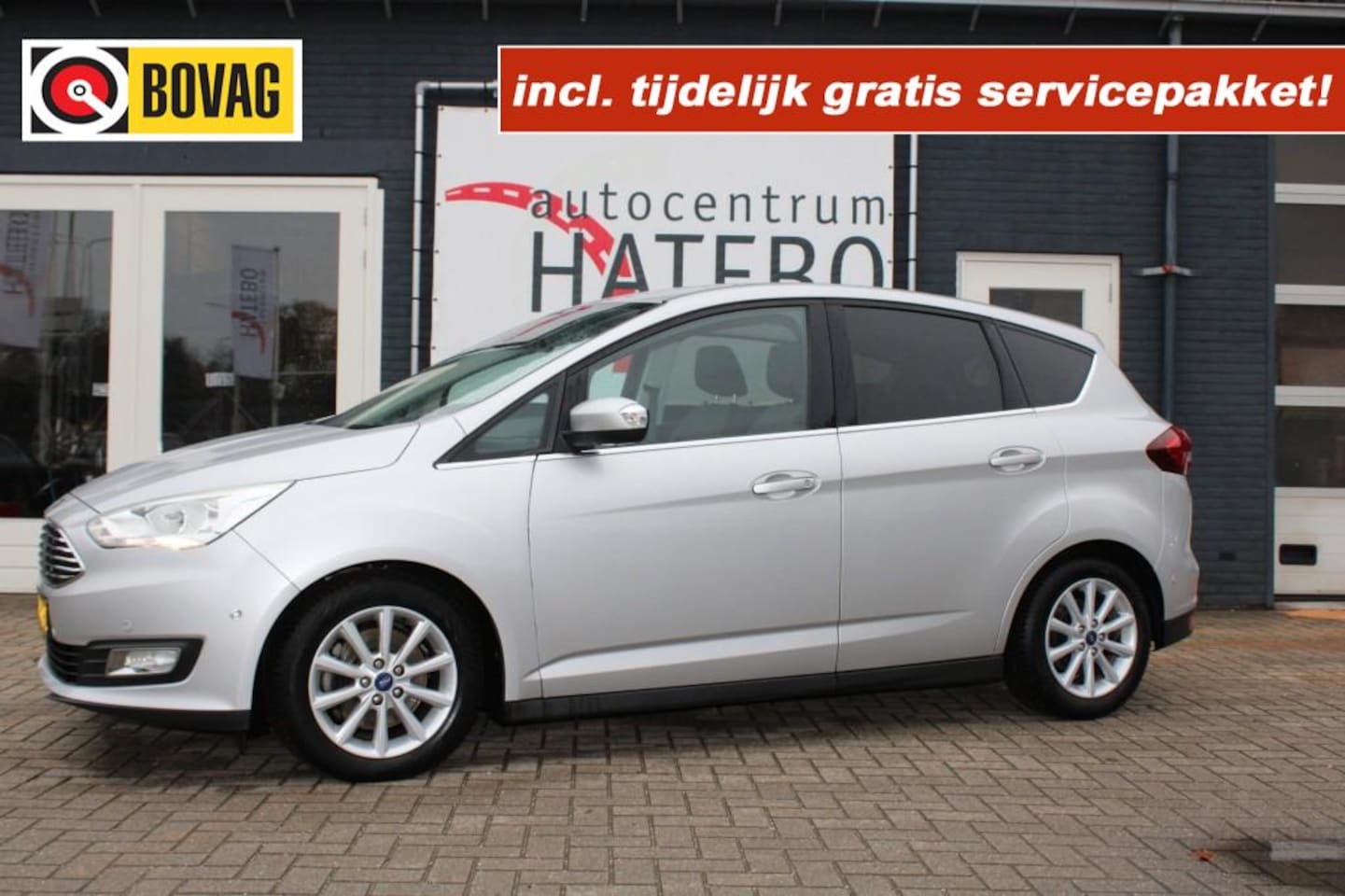 Ford C-Max - 1.5 TITANIUM ClimateenCruise control Navigatie Camera 17LM Mooi! - AutoWereld.nl