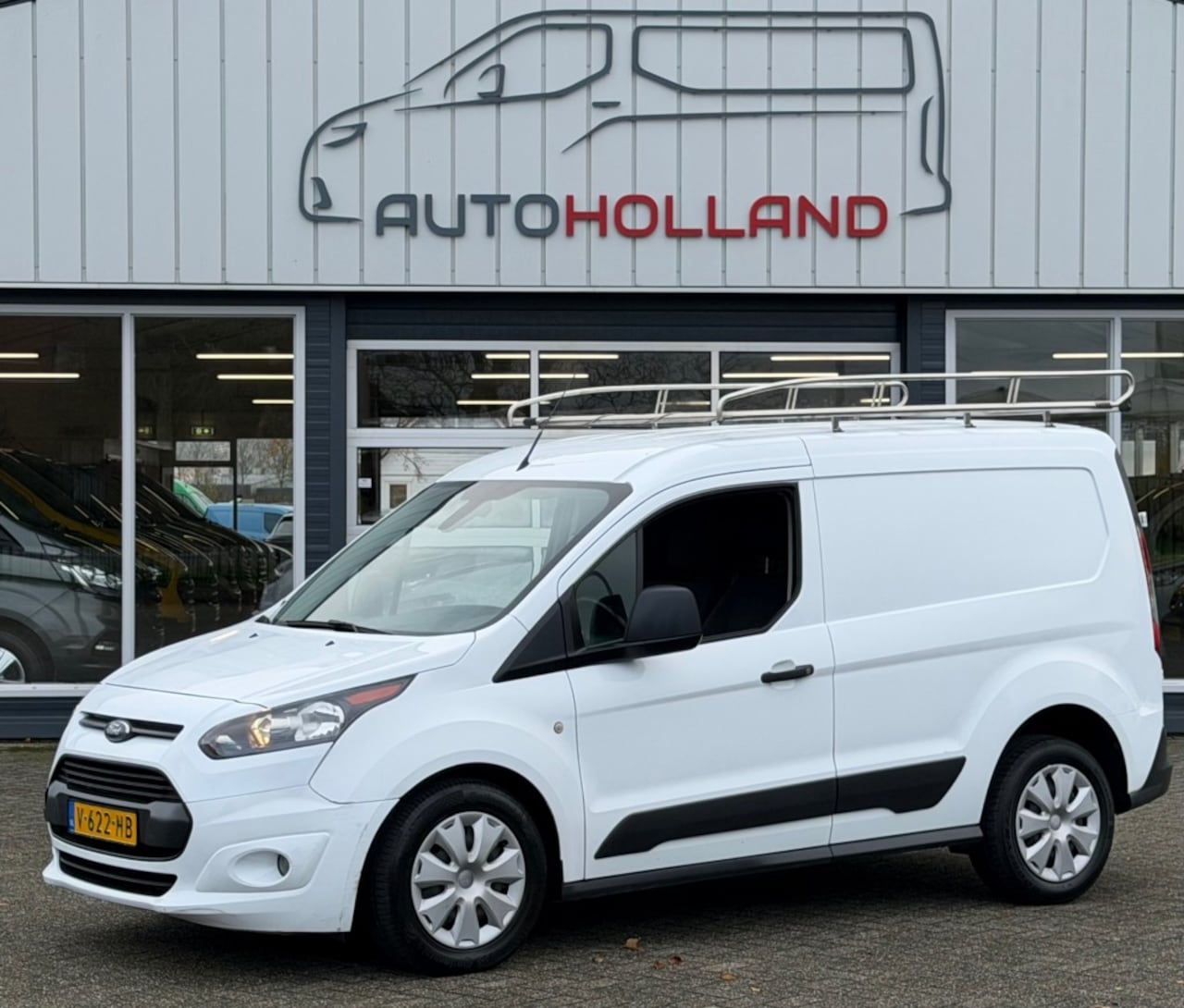 Ford Transit Connect - 1.5 TDCI 55KW 75PK EURO 6 BIJRIJDERSBANK 3 ZITS/ AIRCO/ RVS IMPERIAAL/ TREKHAAK/ - AutoWereld.nl