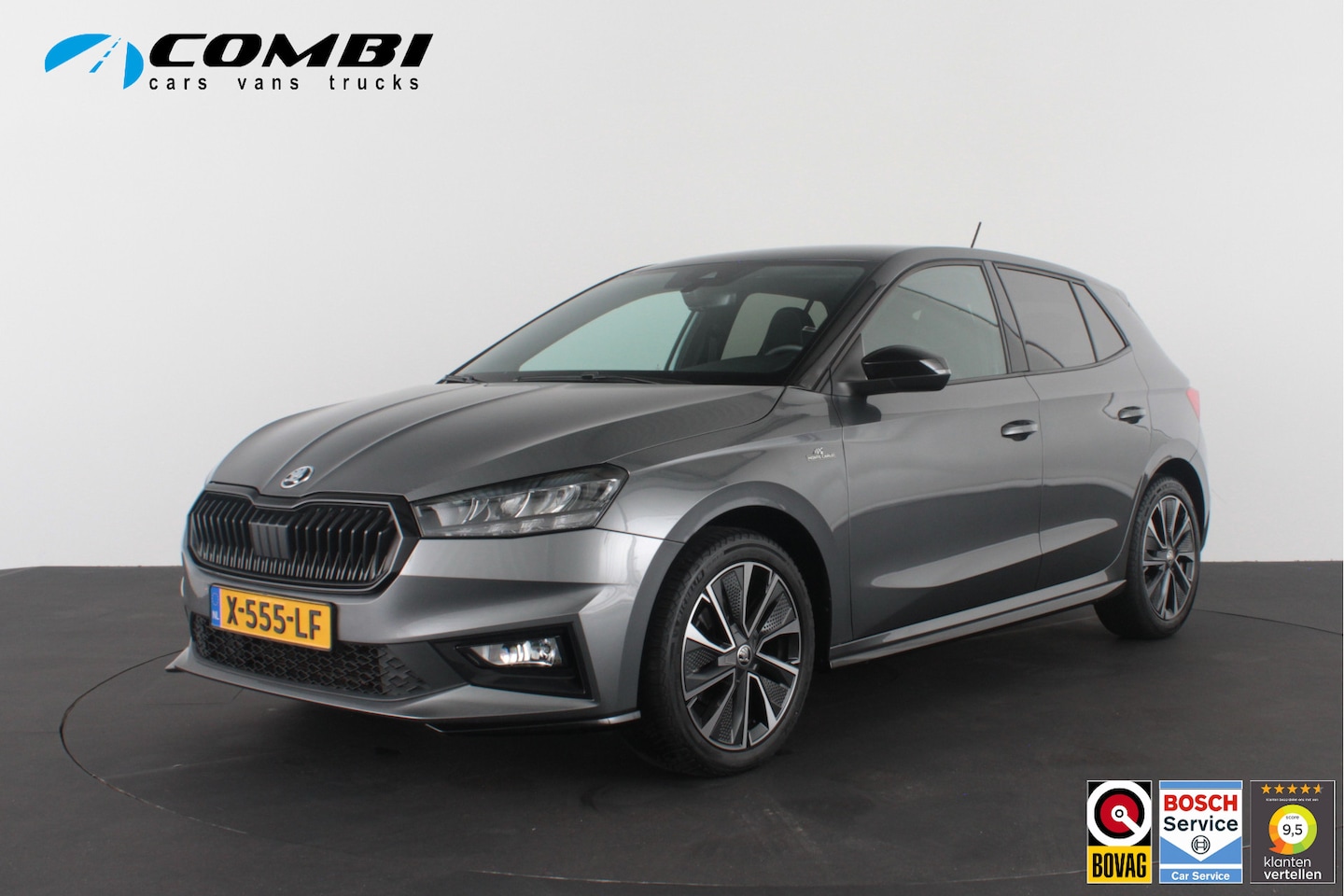 Skoda Fabia - Škoda 1.0 TSI Monte Carlo > Zwart dak/Stoelverwarming/DSG/Apple Carplay/Android Auto - AutoWereld.nl