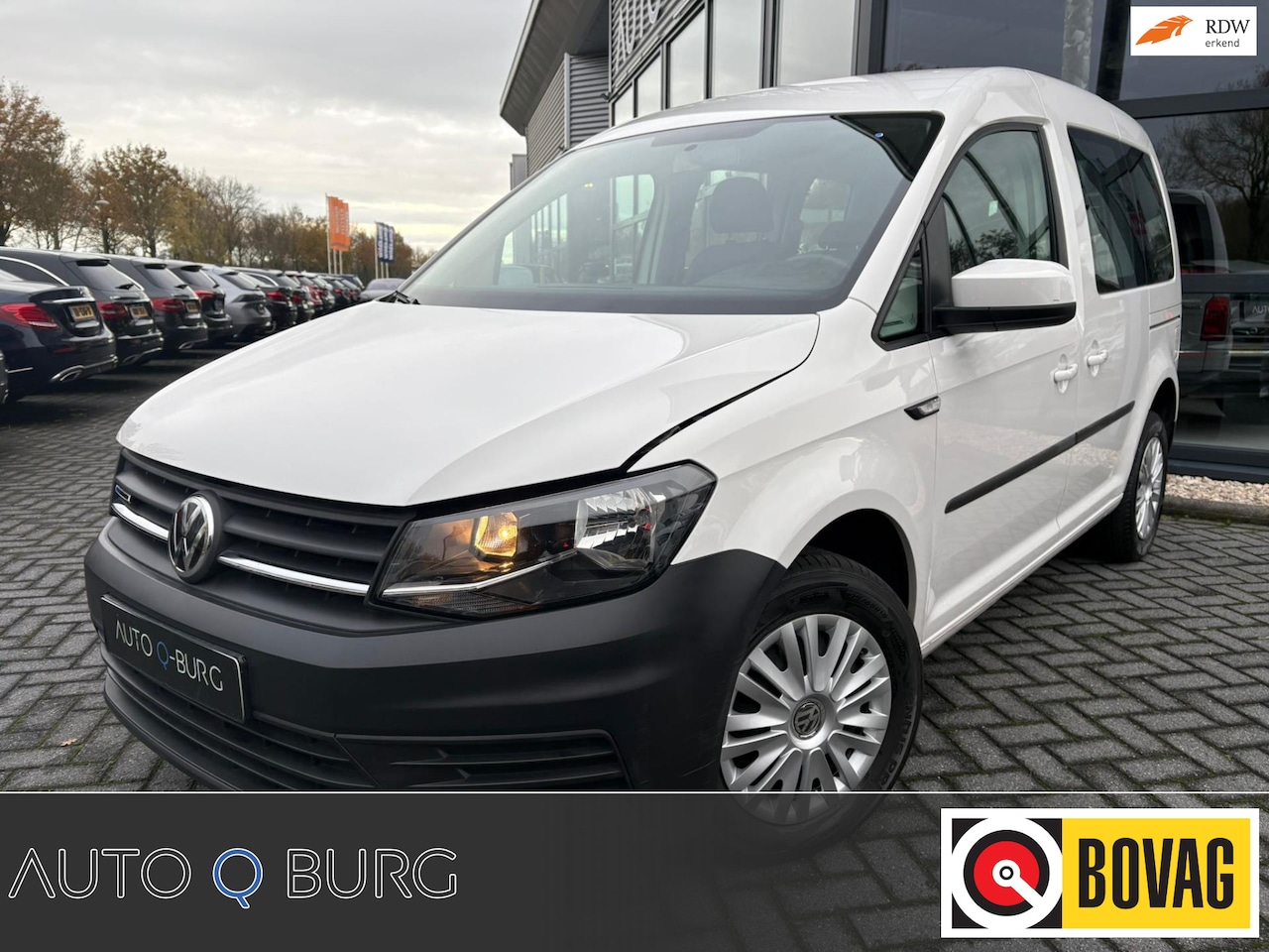 Volkswagen Caddy - 1.4 Conceptline | Cruise | Airco | Dubbele schuifdeuren | Dealer onderhouden | - AutoWereld.nl
