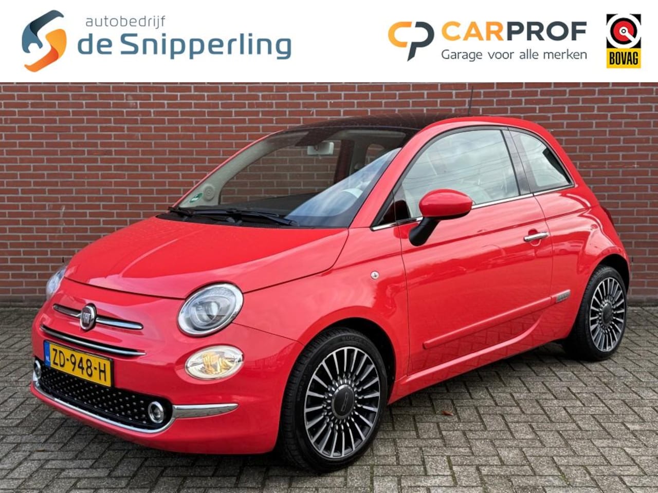 Fiat 500 - 0.9 TwinAir T COLLEZIONE PANORAMA NAVI CRUISE PDC 16'' LMV - AutoWereld.nl