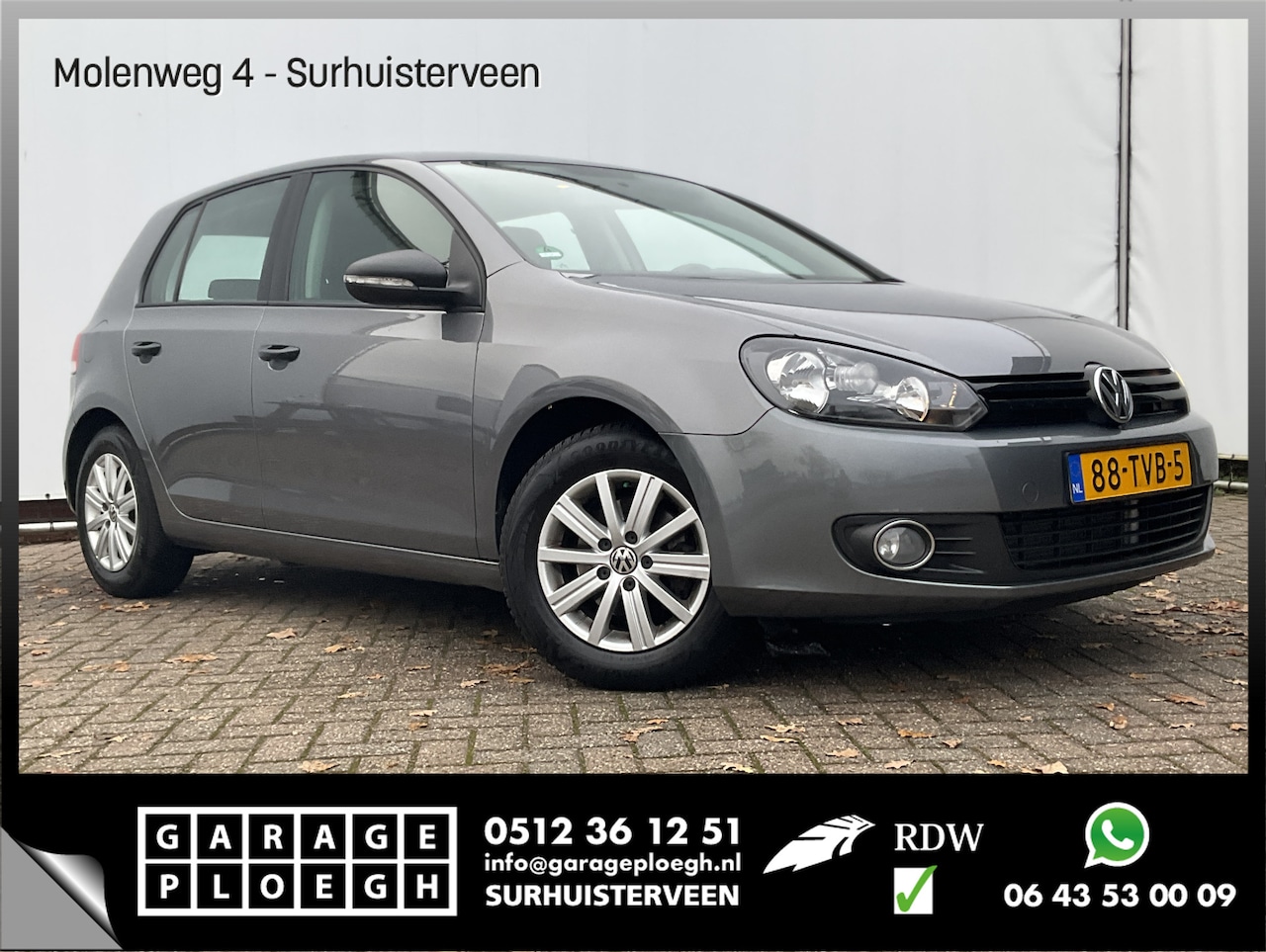 Volkswagen Golf - 1.2 TSI 105PK Automaat Trekhaak Nav/Cruise NL-Auto Voll.Onderhouden! - AutoWereld.nl