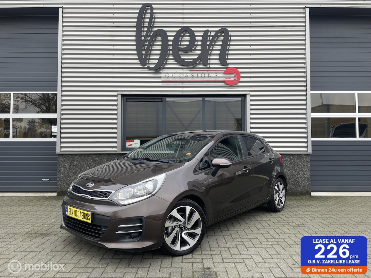 Kia Rio - 1.4 CVVT DynamicLine Navigator 2e Eig Topstaat!!! - AutoWereld.nl
