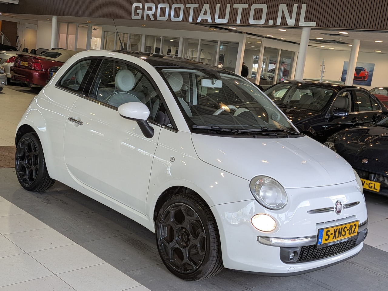 Fiat 500 - 1.2 Pop Panorama dak, Airco, Parkeersensoren, Stuurbekrachtiging - AutoWereld.nl