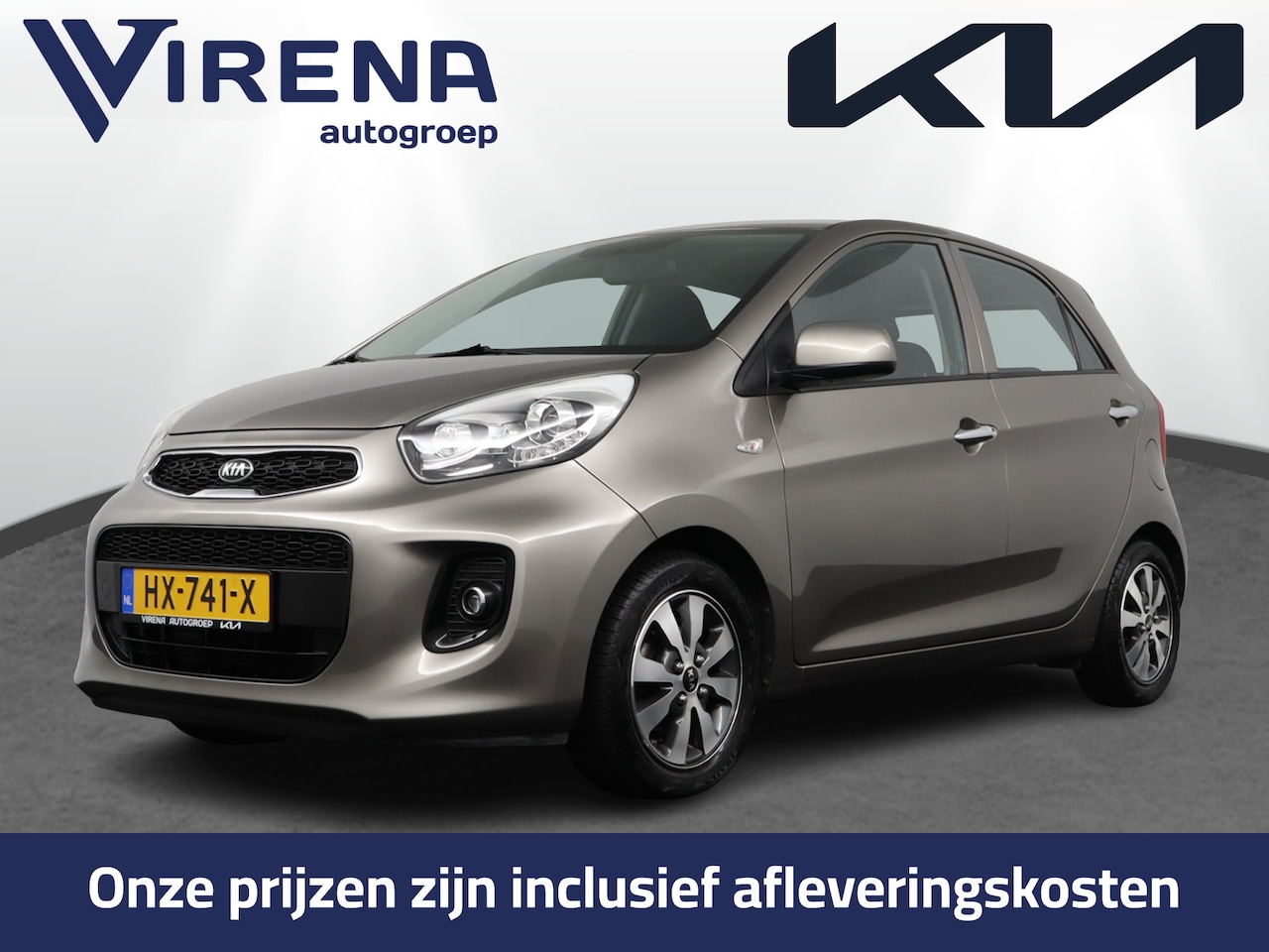 Kia Picanto - 1.0 CVVT DynamicLine - Cruise Controle - Climate Controle - lmv - AutoWereld.nl