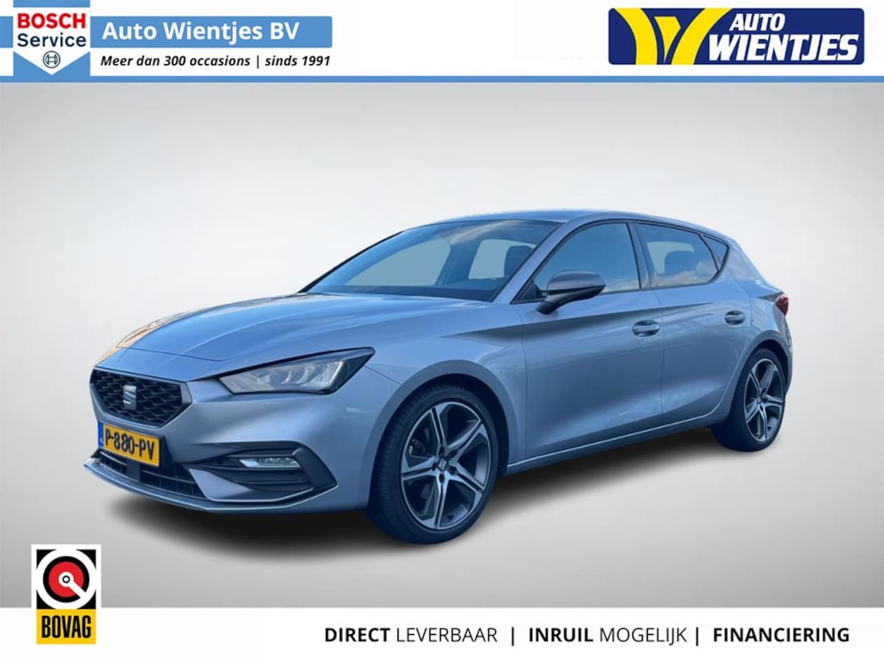 SEAT Leon - 1.5 TSI 110kw | FR Business 5-Drs | Led | Virtual | Carplay - AutoWereld.nl
