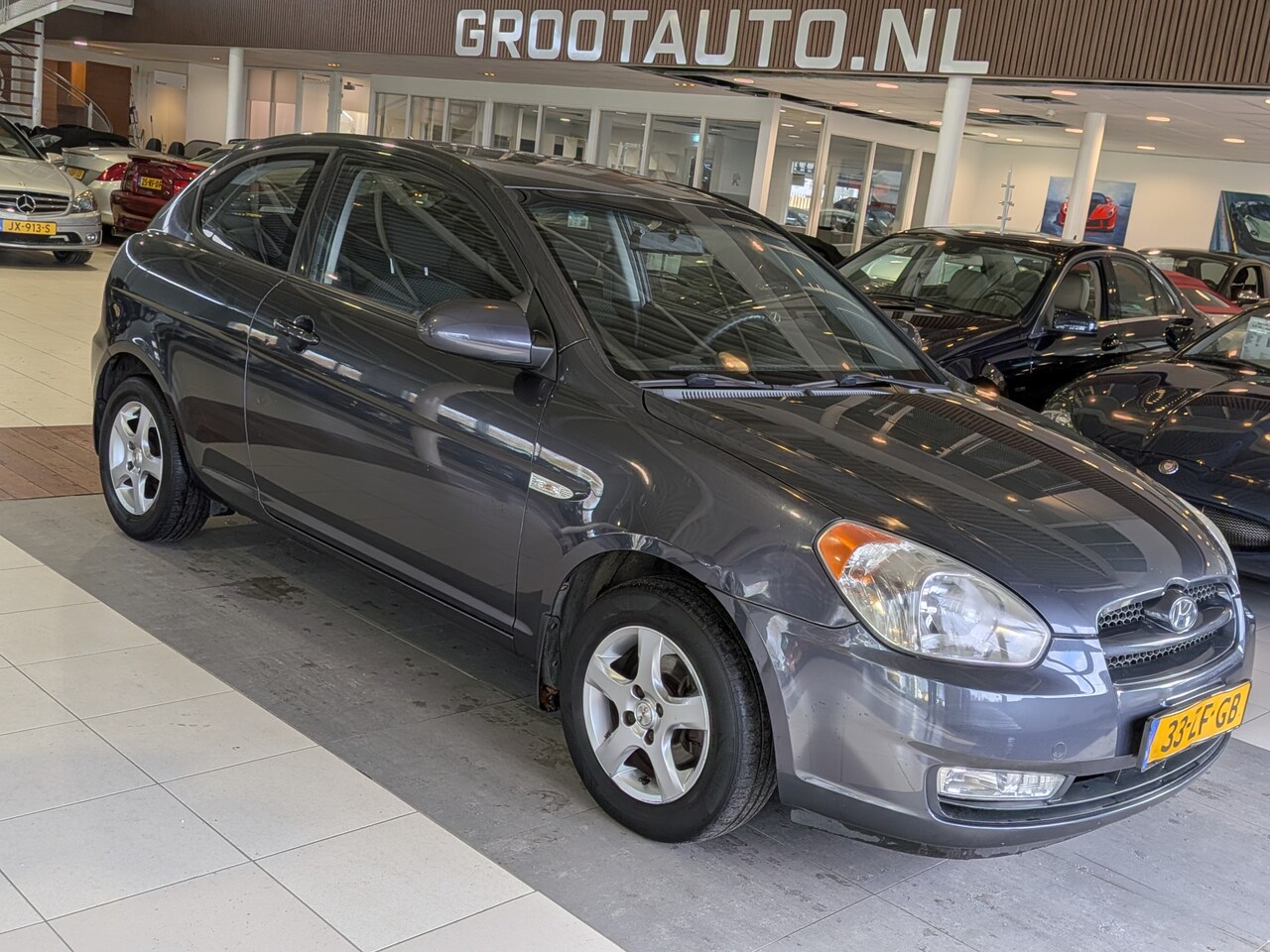 Hyundai Accent - 1.6i Dynamic Airco, Stuurbekrachtiging - AutoWereld.nl