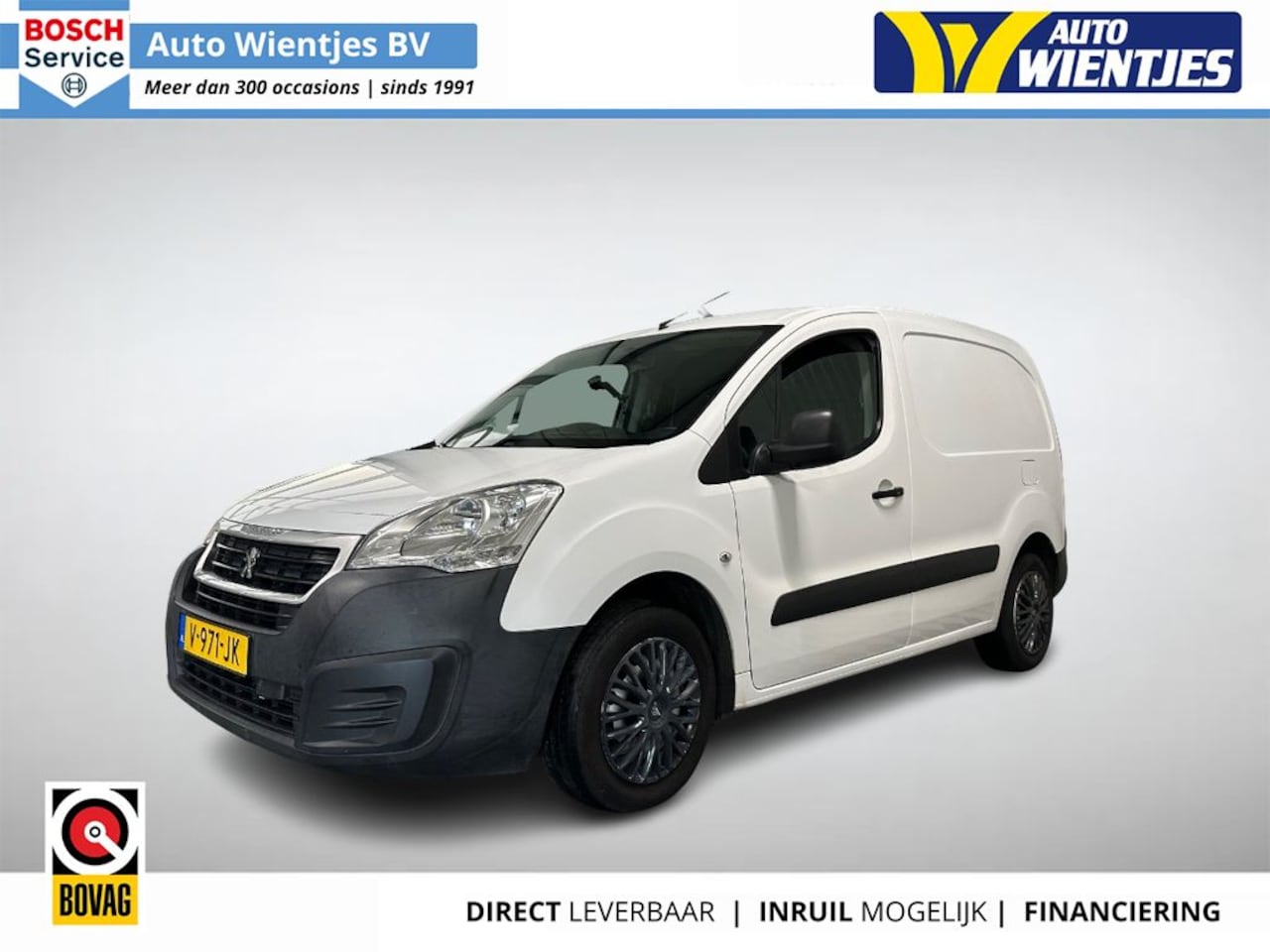 Peugeot Partner - 1.6 BlueHDi Aut 73kw | Premium | Airco | Cruise - AutoWereld.nl