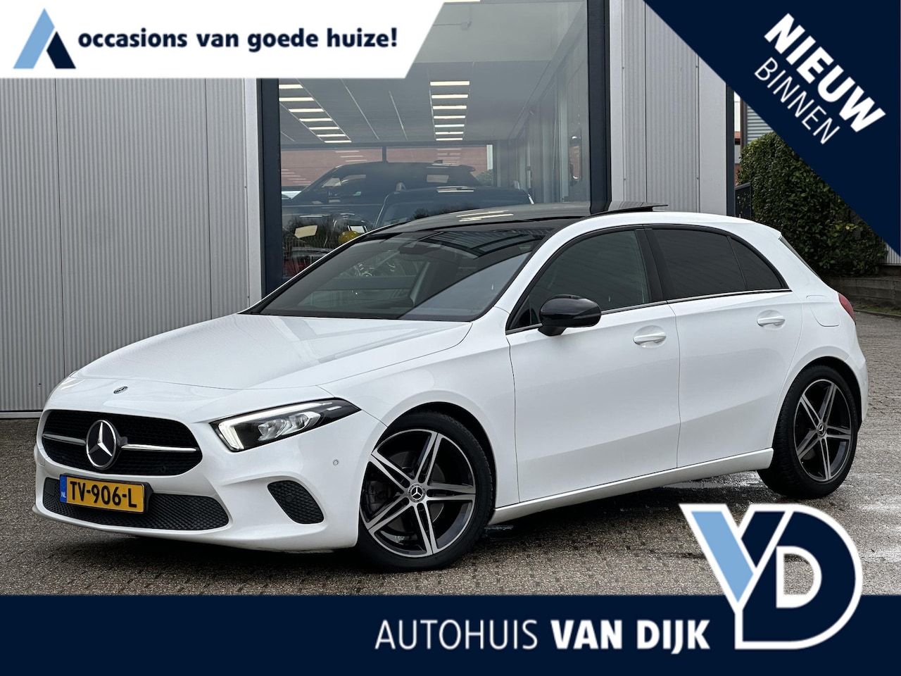 Mercedes-Benz A-klasse - 220 Advantage | Pano-Dak/Carplay/Navi/Camera/18-inch - AutoWereld.nl