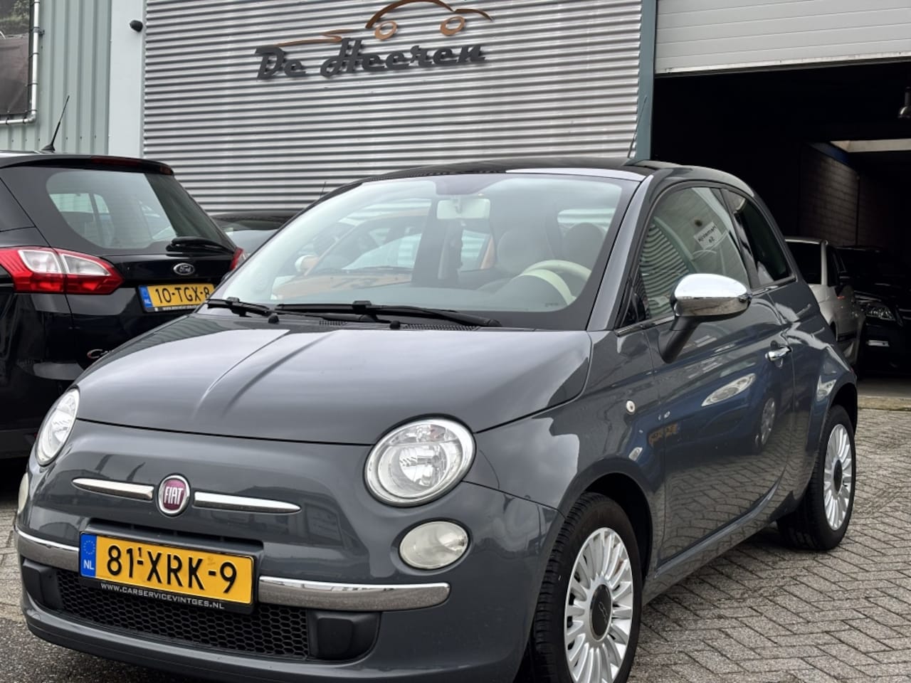 Fiat 500 - 1.2 Lounge Grigio Grijs Airco - AutoWereld.nl