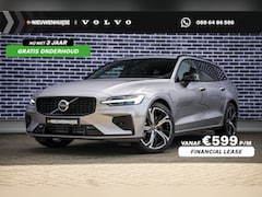 Volvo V60 - 2.0 T6 Plug-in hybrid AWD Plus Dark | Panoramadak | Head Up Display | Aurora Silver | Donk