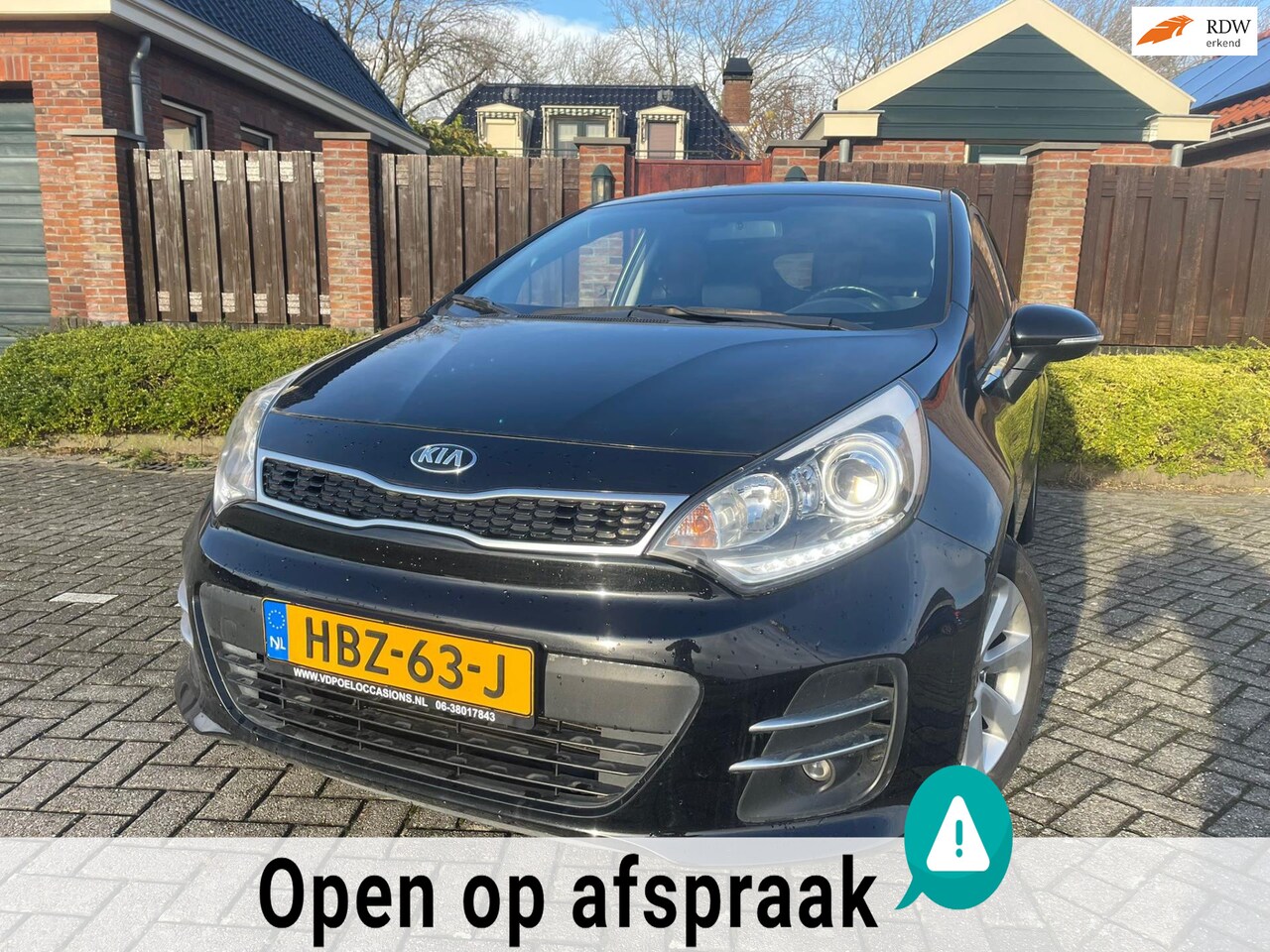 Kia Rio - 1.2 CVVT DynamicLine 5DRS NAVI CAMERA PDC CRUISE - AutoWereld.nl