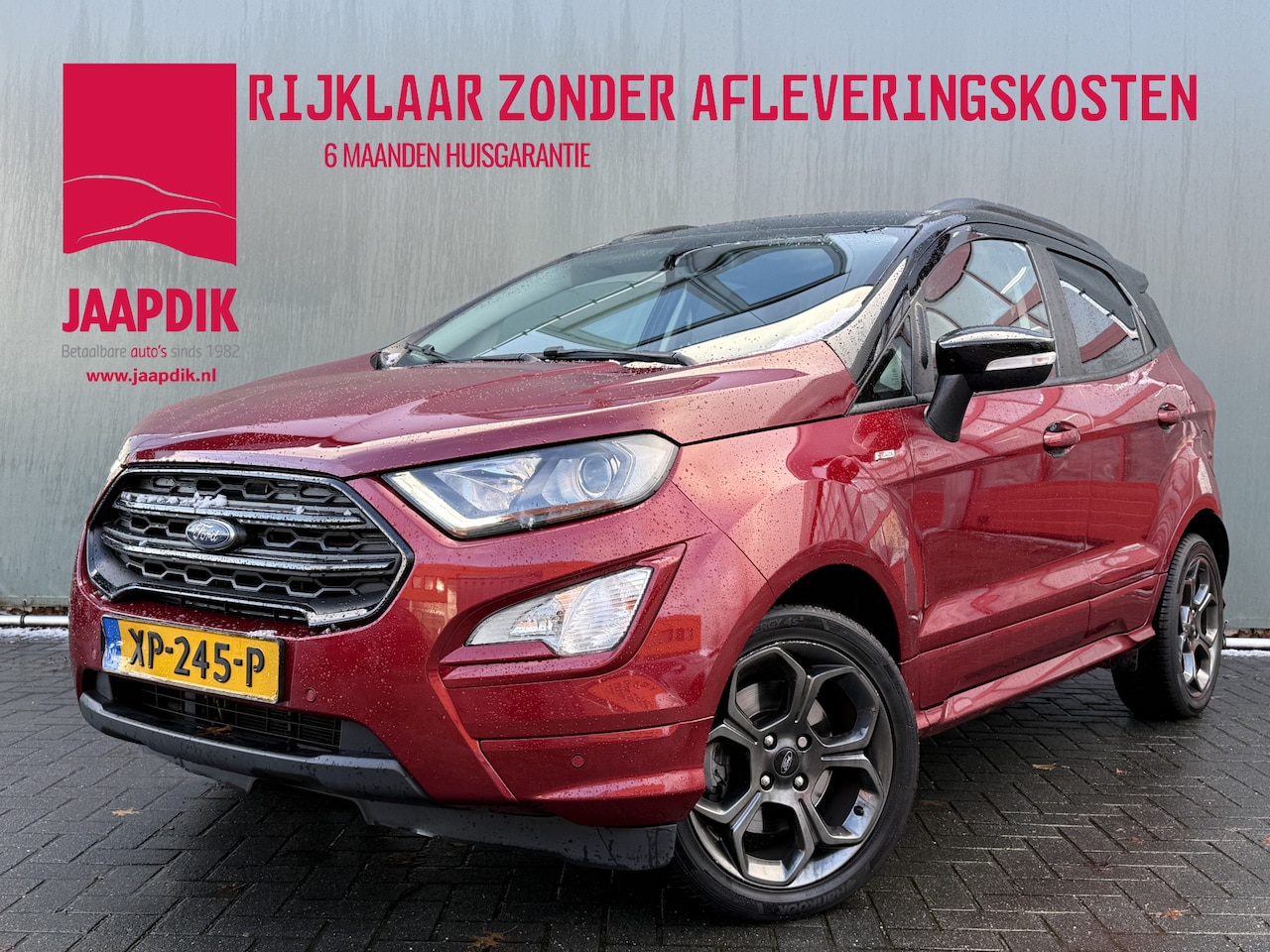 Ford EcoSport - BWJ 2019 1.0 EcoBoost 126 PK ST-Line PANODAK | STOEL + STUURVERW. | FULL LED | VOORRUITVE - AutoWereld.nl