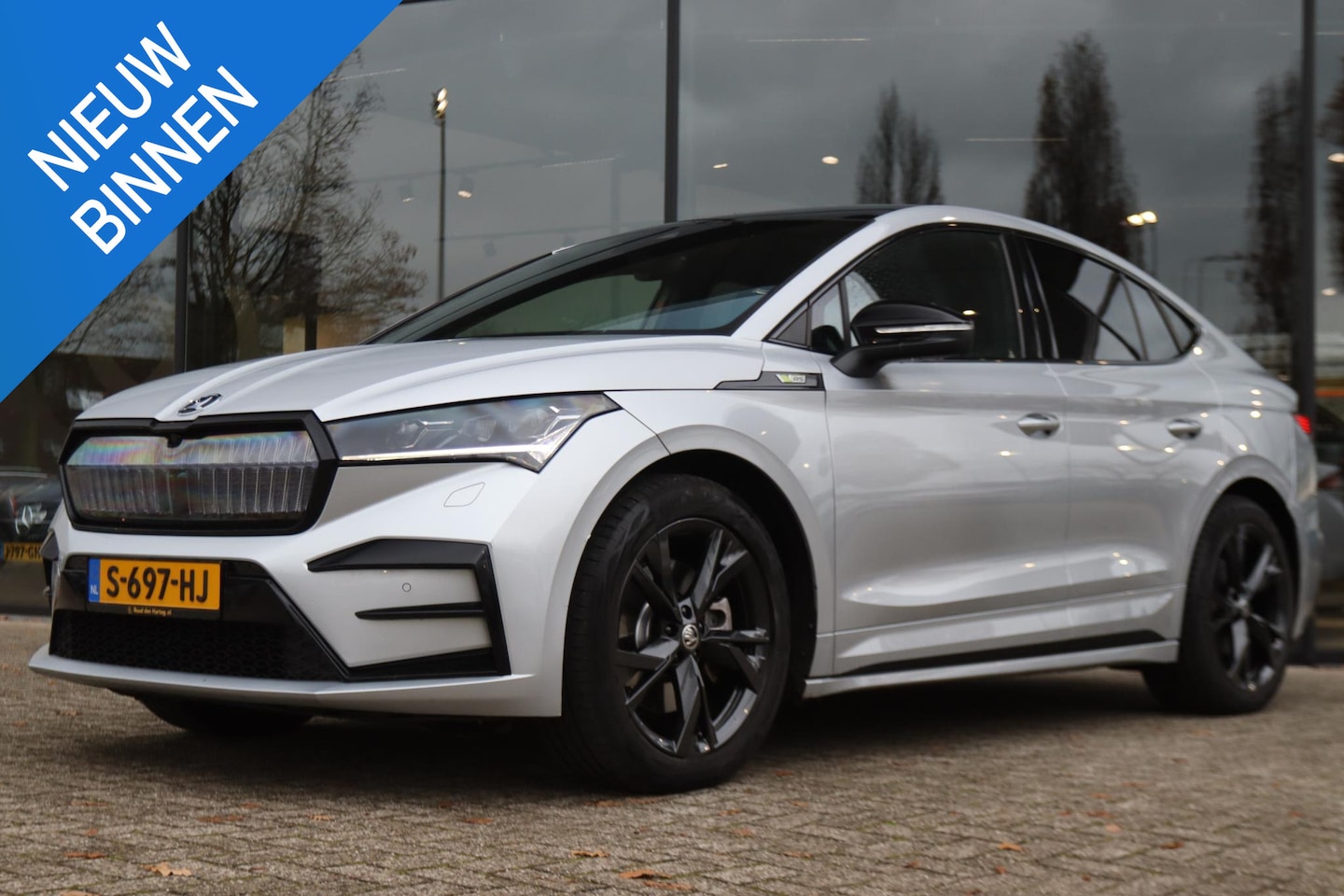 Skoda Enyaq Coupé iV - 80 RS | PANO | ACC | MATRIX LED | WARMTEPOMP | CARPLAY | CAMERA | RS-ZETELS - AutoWereld.nl