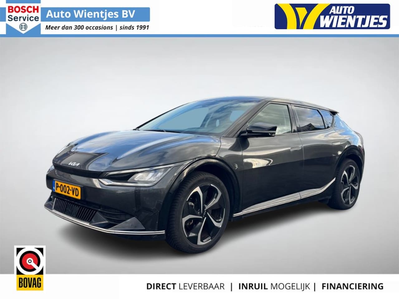 Kia EV6 - Plus 77.4kWh | SoH...% | Leer | Navi | Camera - AutoWereld.nl