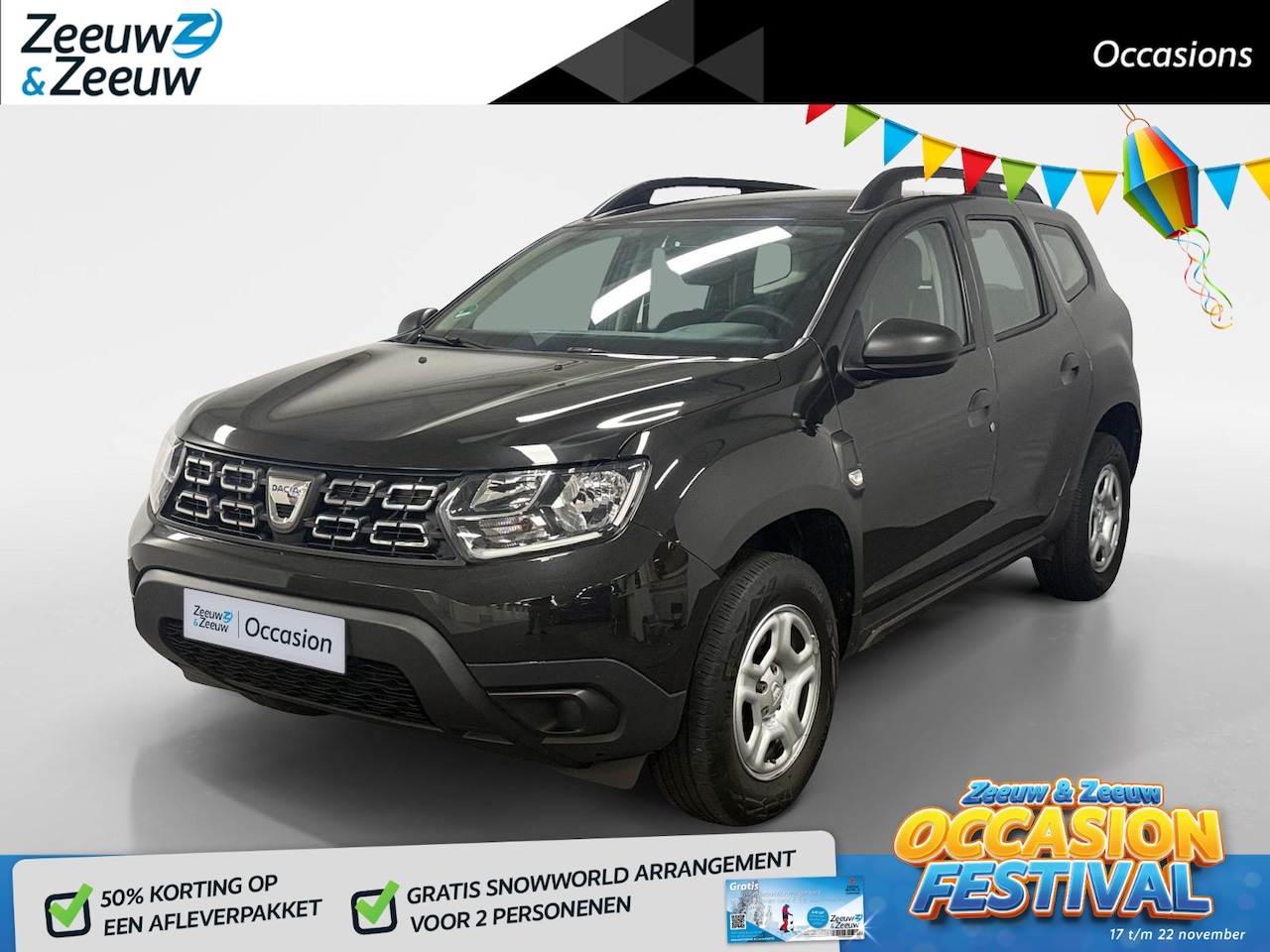 Dacia Duster - 1.0 TCe Essential AIRCI BLUETOOTH USB CRUISE CONTROLE HOGE INSTAP DEALER ONDERHOUDEN 12 MA - AutoWereld.nl