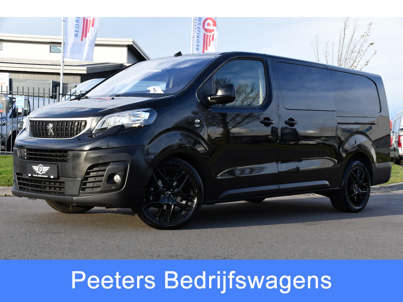 Peugeot Expert - 2.0 BlueHDI 180 DC Black Edition MARGE! 360 Camera, Carplay, 177pk, Automaat, 2 x Schuifde - AutoWereld.nl