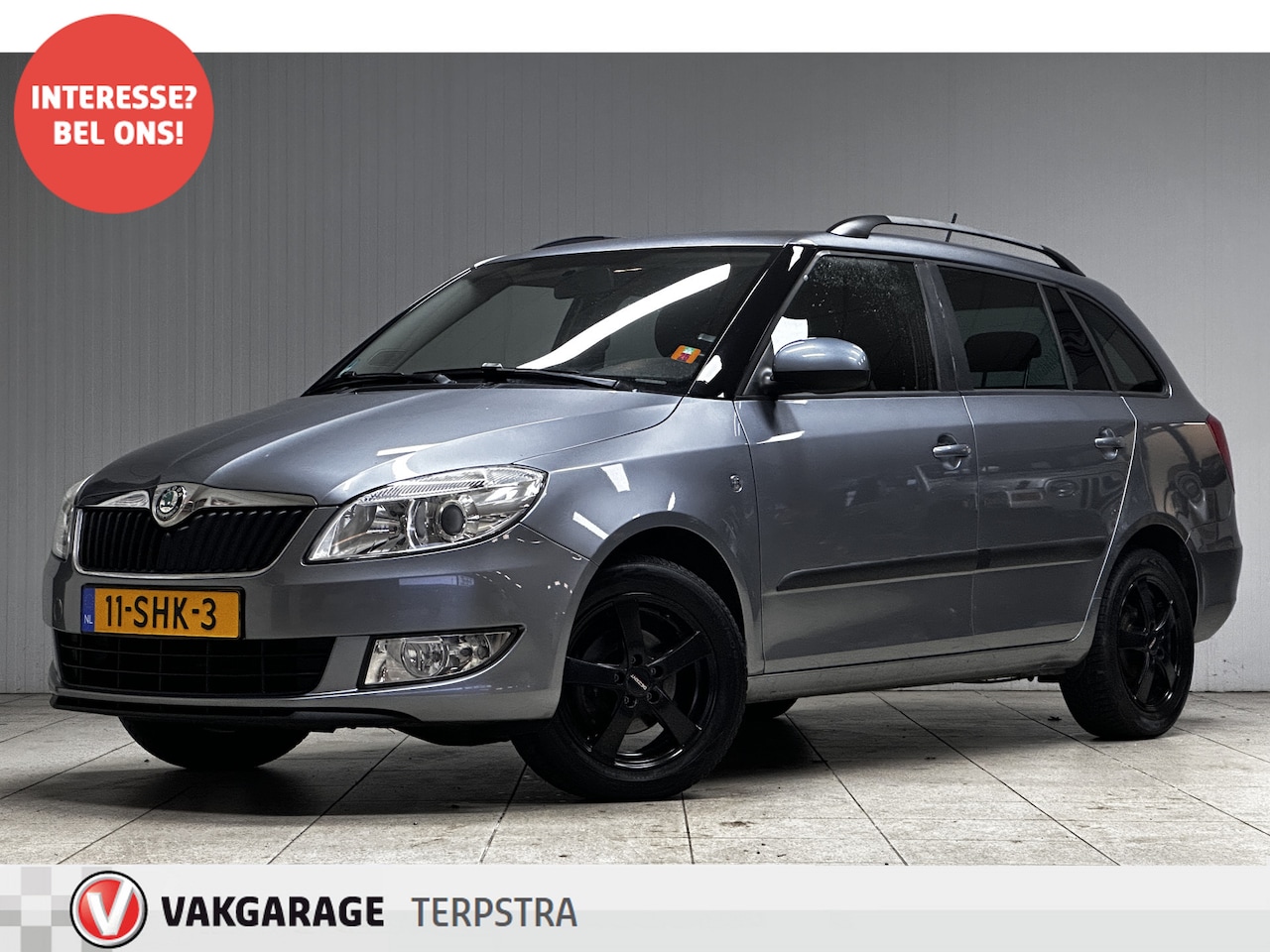 Skoda Fabia Combi - 1.2 TSI Tour/ 15''LMV/ Airco/ Cruise/ Elek. pakket/ Isofix/ Radio-CD AUX/ Armsteun/ LEDER. - AutoWereld.nl