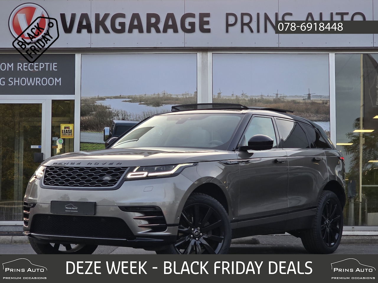 Land Rover Range Rover Velar - 2.0 I4 AWD R-Dynamic HSE |PANO|MERIDIAN|MEMORY|CAMERA|CLIMA|STOELVERW.| 3797 - AutoWereld.nl