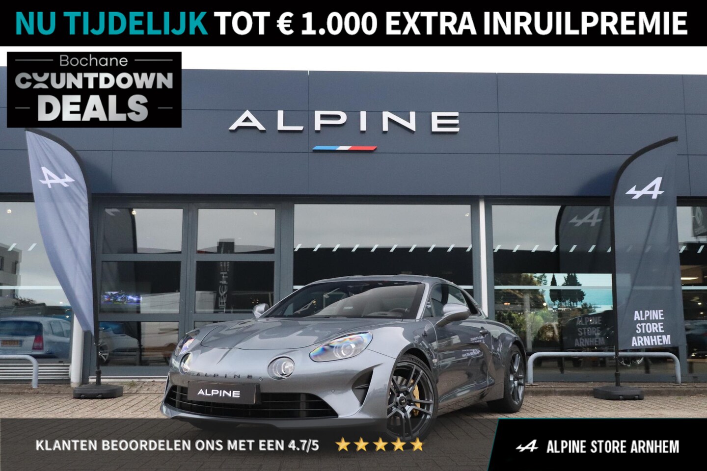 Alpine A110 - 1.8 GTS Achteruitrijcamera | Sabelt comfort stoelen | Stoelverwarming | Focal audio | Came - AutoWereld.nl