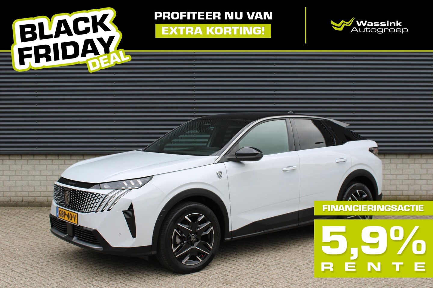 Peugeot 3008 - BLACK FRIDAY DEAL I GT Hybrid 136 e-DCS6 I Automaat I Alcantara Executive Interior I Adapt - AutoWereld.nl