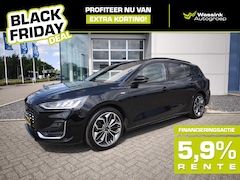 Ford Focus Wagon - BLACK FRIDAY DEAL I 1.0 EcoBoost Hybrid 125pk ST-Line Vignale | Camera | Leder | Adaptive