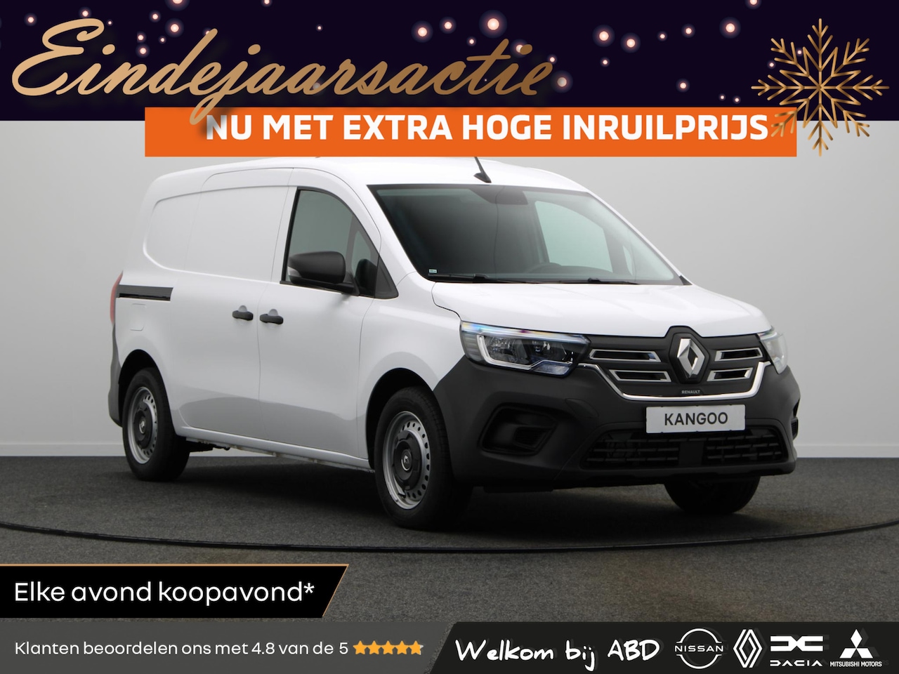 Renault Kangoo E-Tech - Advance L2 44 kWh | Trekhaak | Laadruimtebetimmering | Vierseizoenbanden | - AutoWereld.nl