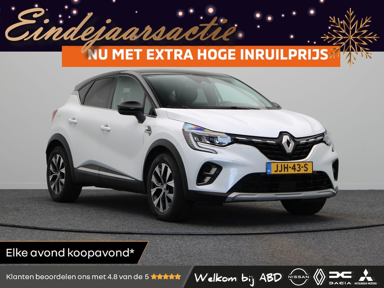 Renault Captur - 1.6 E-Tech Hybrid 145 Techno | Navigatie | Achteruitrijcamera | Parkeersensoren voor en ac - AutoWereld.nl