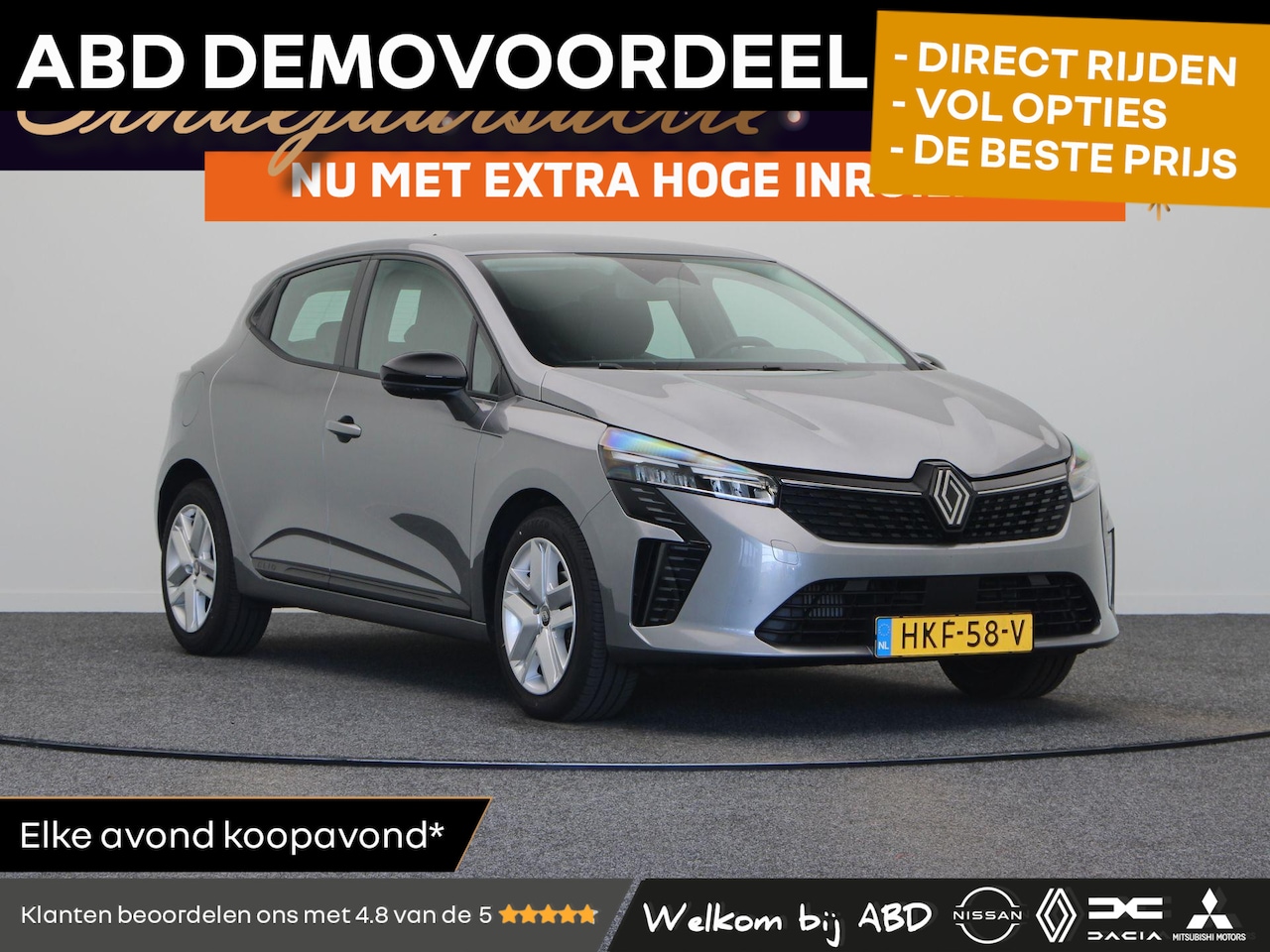 Renault Clio - TCe 90pk GPF evolution | Achteruitrijcamera | Navigatie | Handsfree card | Apple Carplay/A - AutoWereld.nl