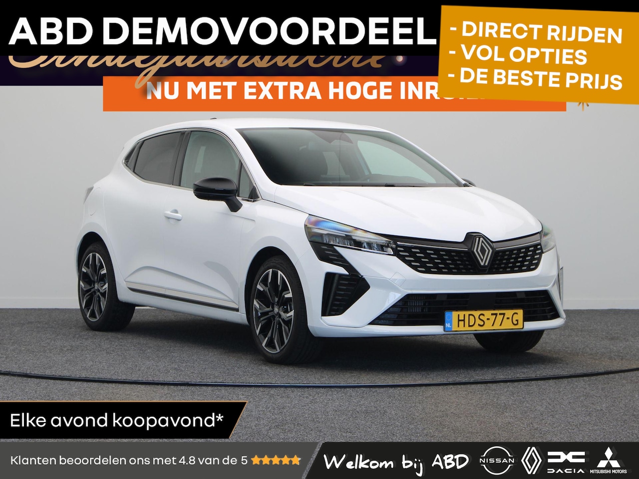 Renault Clio - TCe 90pk Techno | Pack look | 17" LMV | Digitaal dashboard | Grootscherm navigatie | - AutoWereld.nl