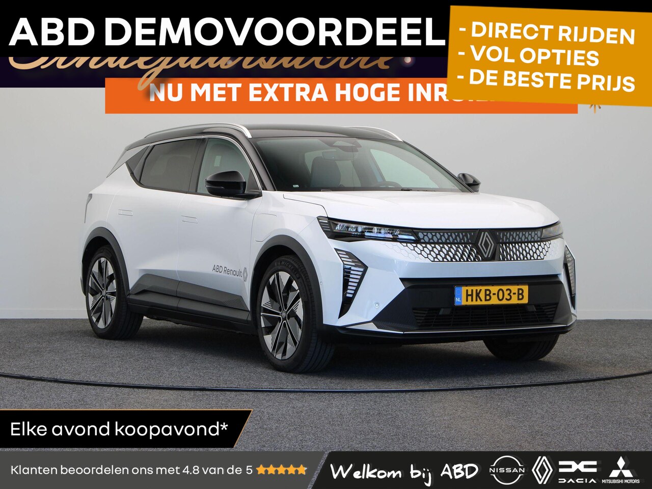 Renault Scenic E-Tech - EV87 220pk long range techno | Stoel- en stuurverwarming | Active driver assist | Blind sp - AutoWereld.nl