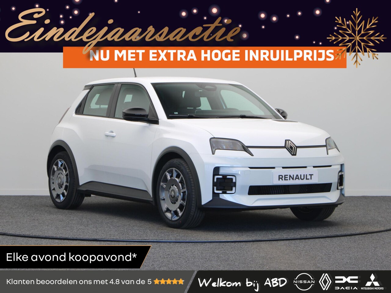 Renault 5 - urban range evolution 40 kWh | DC Lader | Warmtepomp | Stoel- en stuurwielverwarming | - AutoWereld.nl