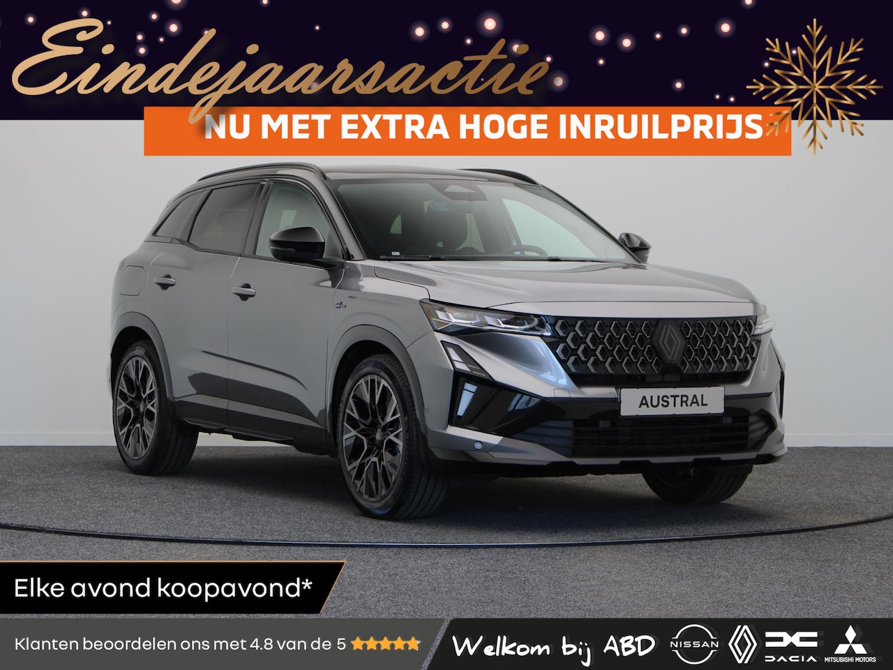 Renault Austral - E-Tech full hybrid 200 iconic esprit Alpine | Harman kardon | Panoramisch vast glazen dak - AutoWereld.nl