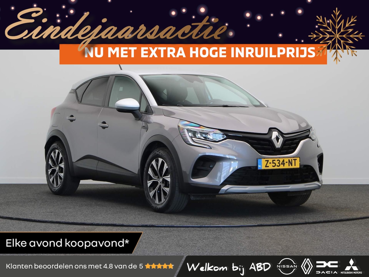 Renault Captur - E-Tech Hybrid 145pk Evolution | Automaat | Climate control | Naviagtie | Achteruitrij came - AutoWereld.nl
