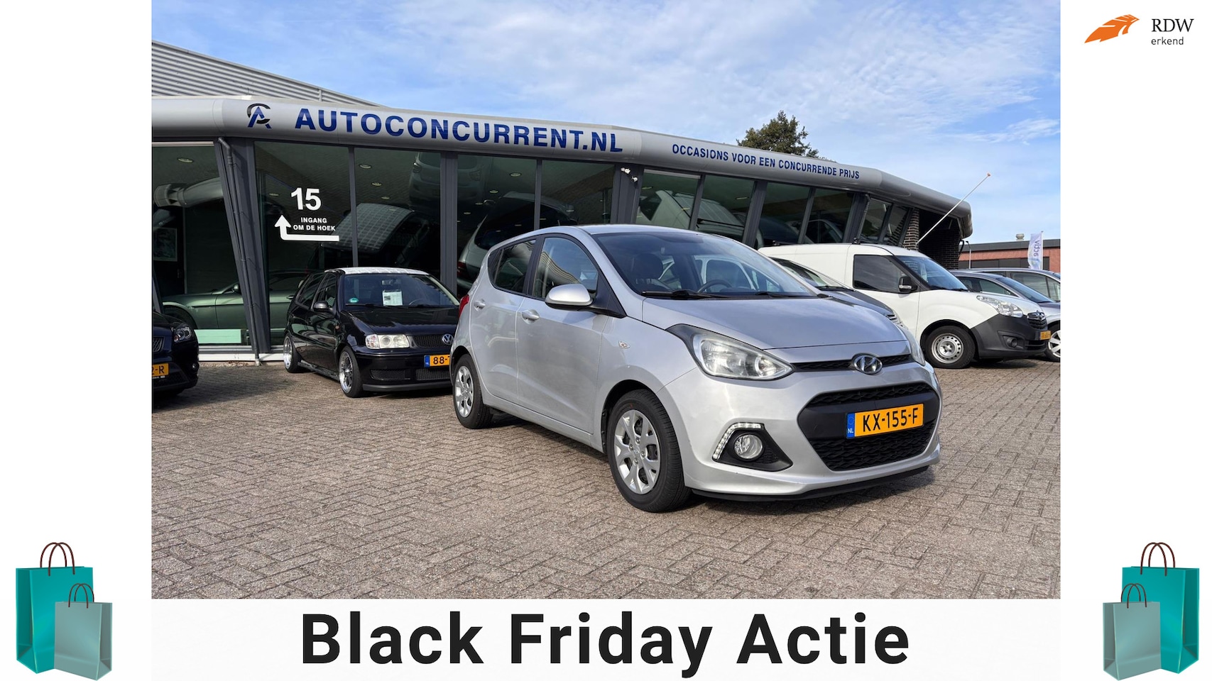 Hyundai i10 - 1.0i i-Motion Premium 1.0i i-Motion Premium, Airco, Inruil mogelijk. - AutoWereld.nl