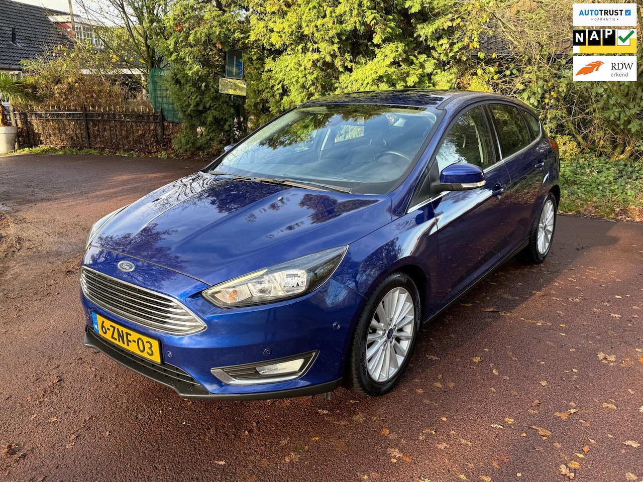 Ford Focus - 1.0 First Edition / Navi / Airco / PDC / Lm / Led / Apk - AutoWereld.nl