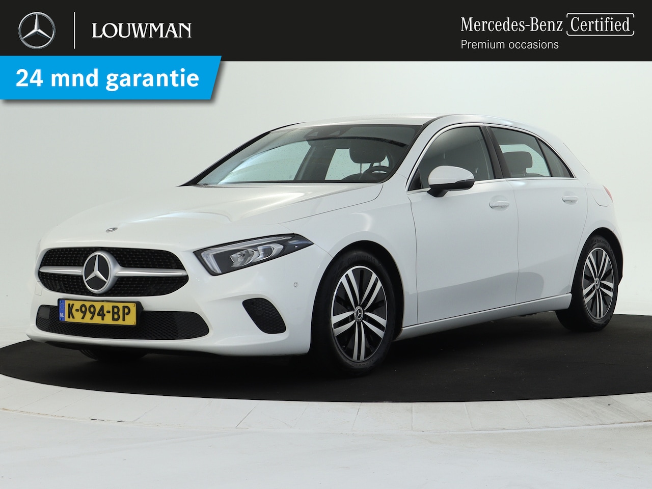 Mercedes-Benz A-klasse - 180 Business Solution Luxury | Sfeerverlichting | Achteruitrijcamera | Led koplampen | Sto - AutoWereld.nl