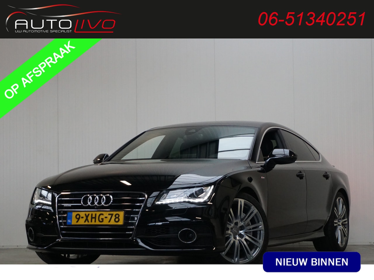 Audi A7 Sportback - 3.0 TFSI quattro Pro Line plus NL AUTO! 310 PK! BOM VOL! - AutoWereld.nl
